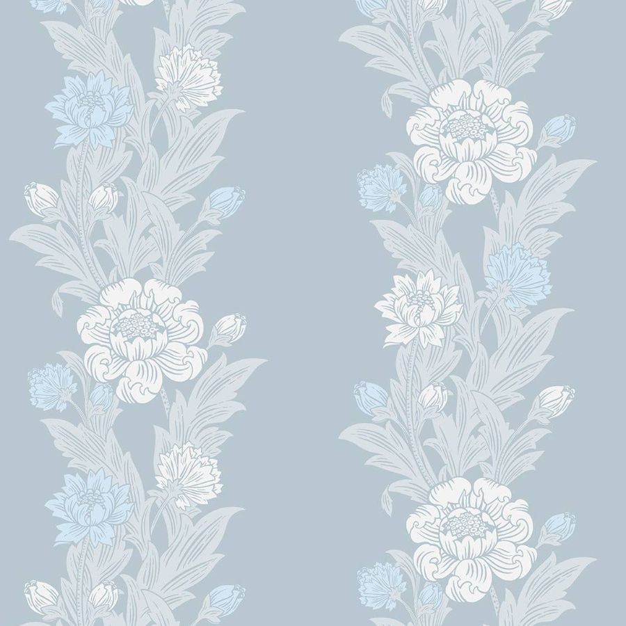 Purchase Seabrook Wallpaper Pattern ET12702 Legacy Prints Blue Floral Wallpaper