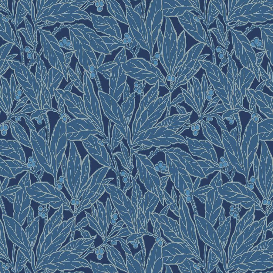 Purchase Seabrook Wallpaper Item ET12812 Legacy Prints Blue Floral Wallpaper