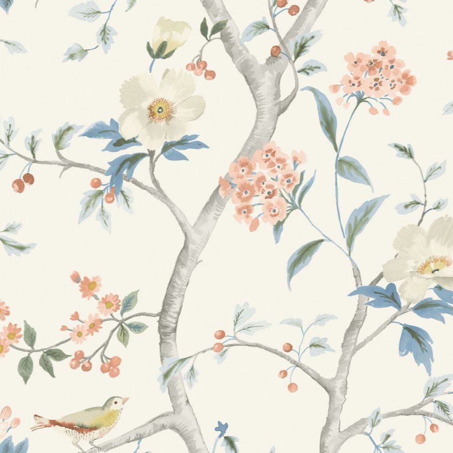 Purchase Lillian August Wallpaper - Ln11101, Southport Floral Trail