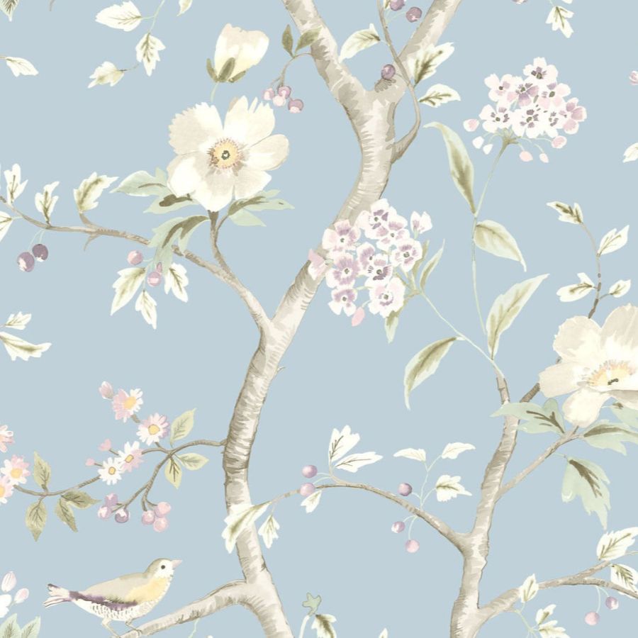 Purchase Lillian August Wallpaper - Ln11112, Southport Floral Trail