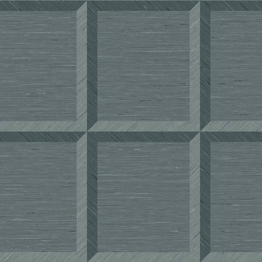 Purchase Seabrook Wallpaper Item CP90802 A Lot More Textures Blue Geometric Wallpaper