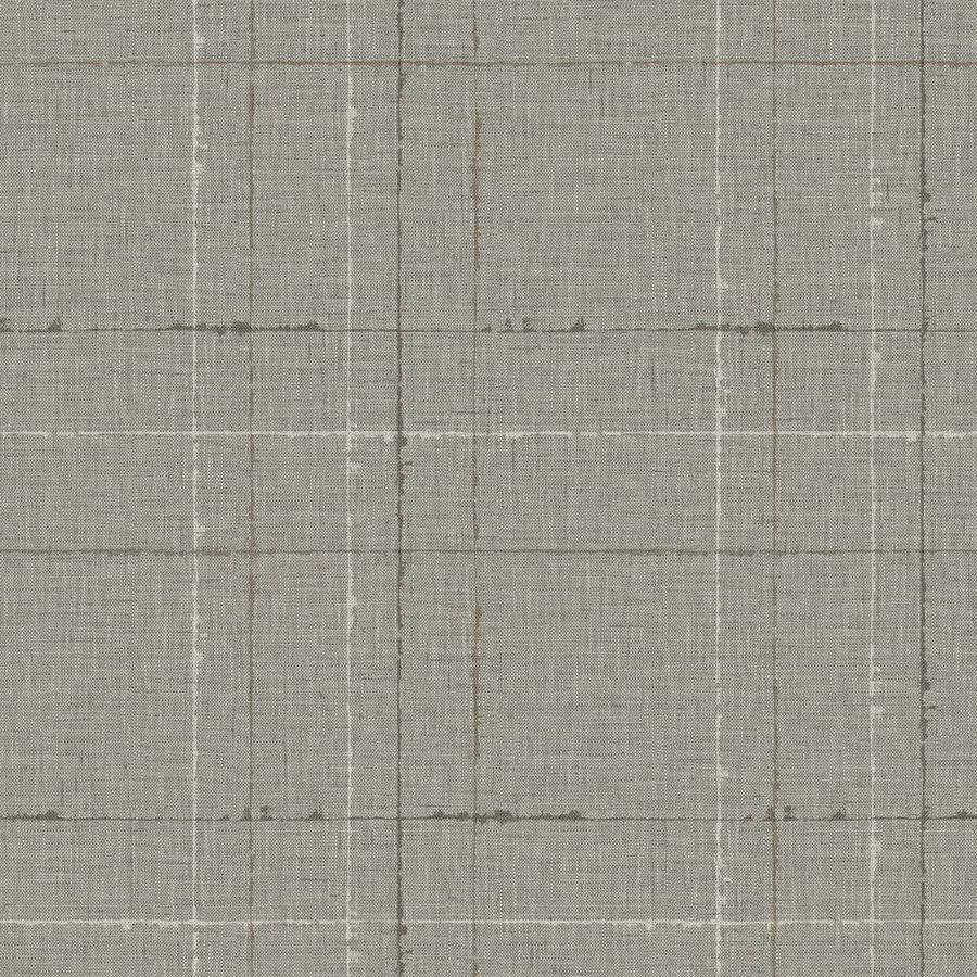 Purchase Seabrook Wallpaper Pattern# TH90100 Fibers and Threads Grey Plaid Wallpaper