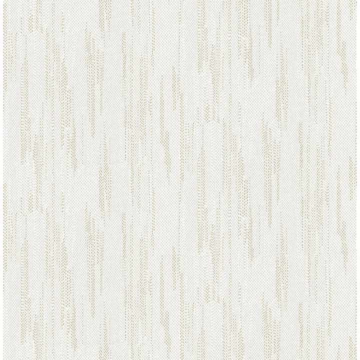 Sample - 4141-27149 A-Street Wallpaper, Baris Gold Stipple Stripe Solace