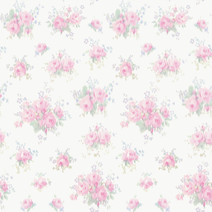 Sample - LFS6432 NuWallpaper Wallpaper, Pasadena Ikat Breezy Pastel Peel & Stick LoveShackFancy NuWallpaper