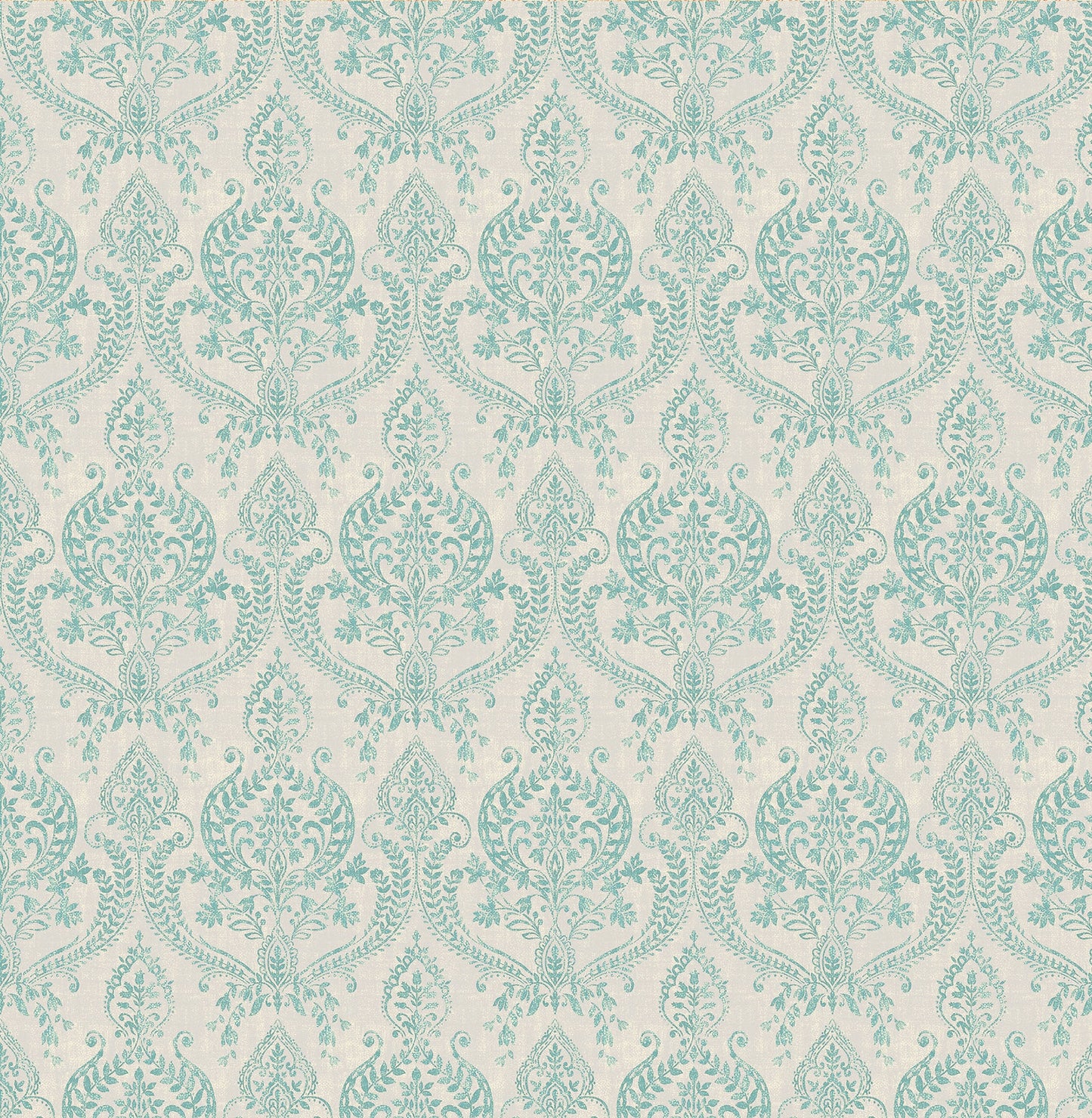 Purchase 1014-001819 Waverly Turquoise Petite Damask Kismet