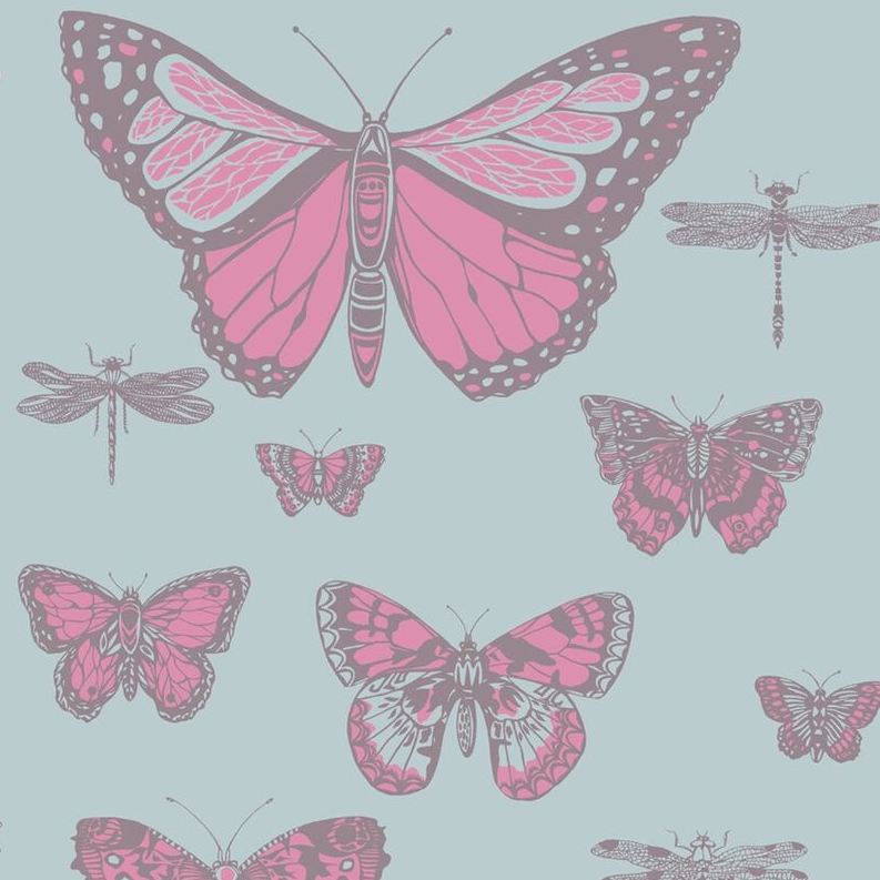 Sample 103/15062 Butterflies and Dragonflies Cole and Son Wallpaper