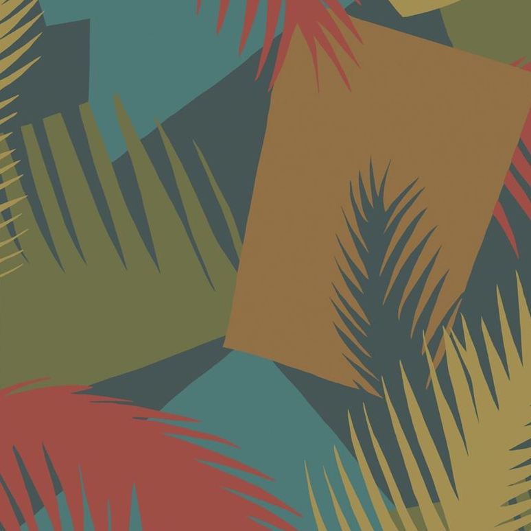 Sample 105/8039 Deco Palm Cole and Son Wallpaper