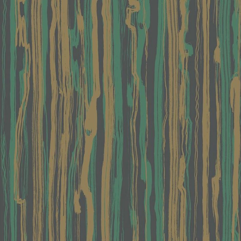 Sample 107/7036 Strand Teal and Gold by Cole and Son