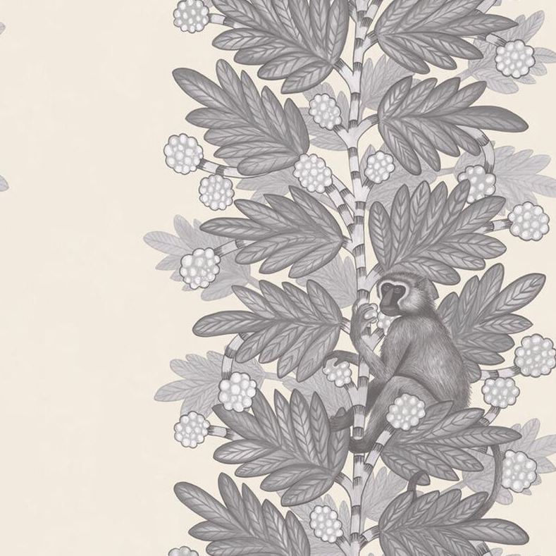 Sample 109/11053 Acacia Grey White by Cole and Son