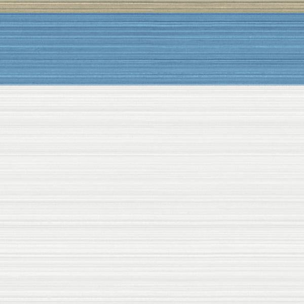 Sample 110/10048 Jaspe Border White Blue/Gold by Cole and Son