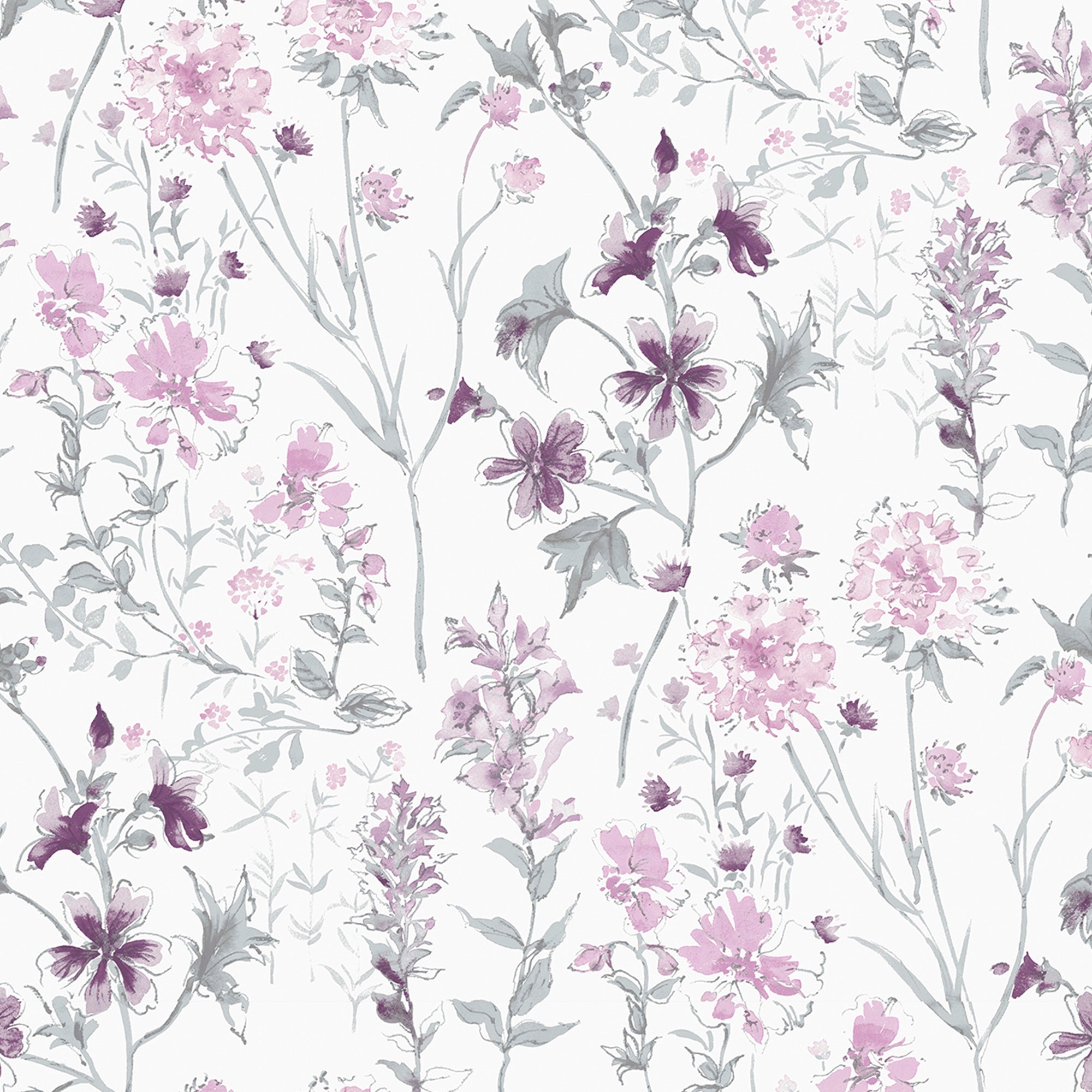 113362 | Wild Meadow Pale Iris - Laura Ashley Wallpaper 113362 | Wild Meadow Pale Iris - Laura Ashley Wallpaper