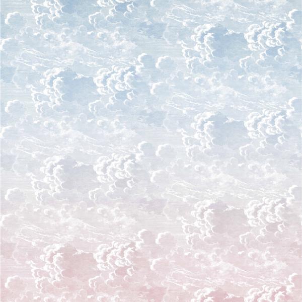 Sample 114-3007 Nuvole Al Tramonto, Dusk Pink Print by Cole and Son Wallpaper
