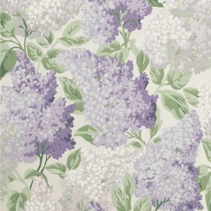 Sample 115-1004 Lilac, Lilac Dove White Print by Cole and Son Wallpaper