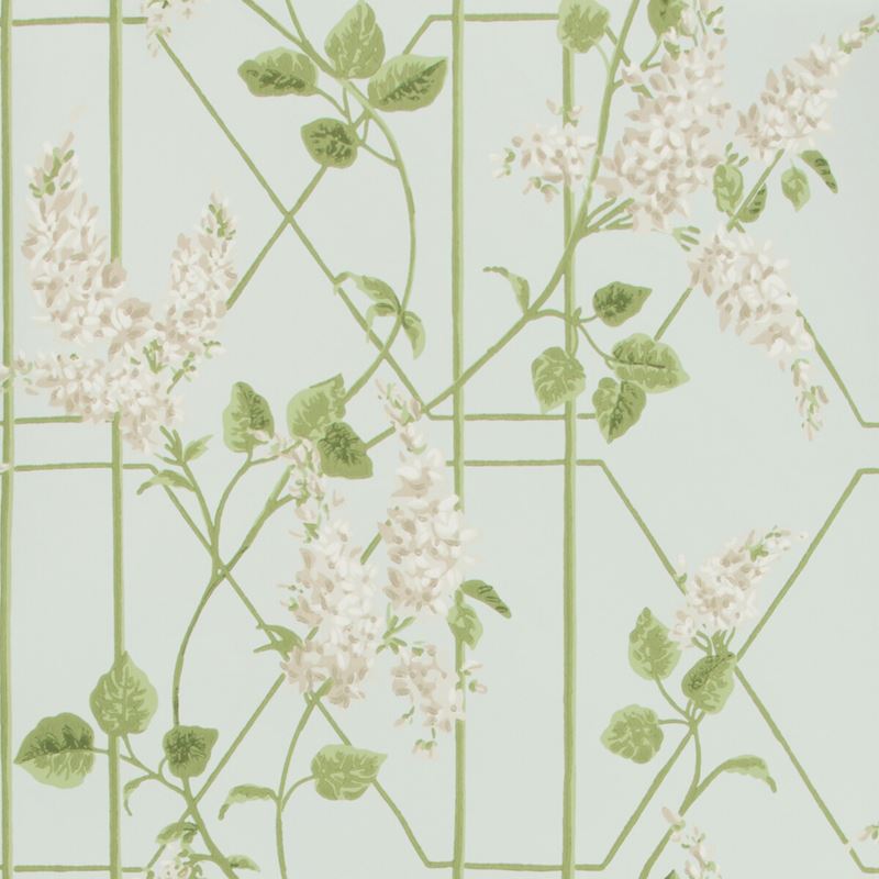 Sample 115-5014 Wisteria, Stone Olive D Egg Print by Cole and Son Wallpaper