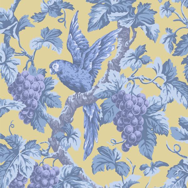 Sample 116/5017 Woodvale Orchard Multi Color Botanical Cole and Son Wallpaper