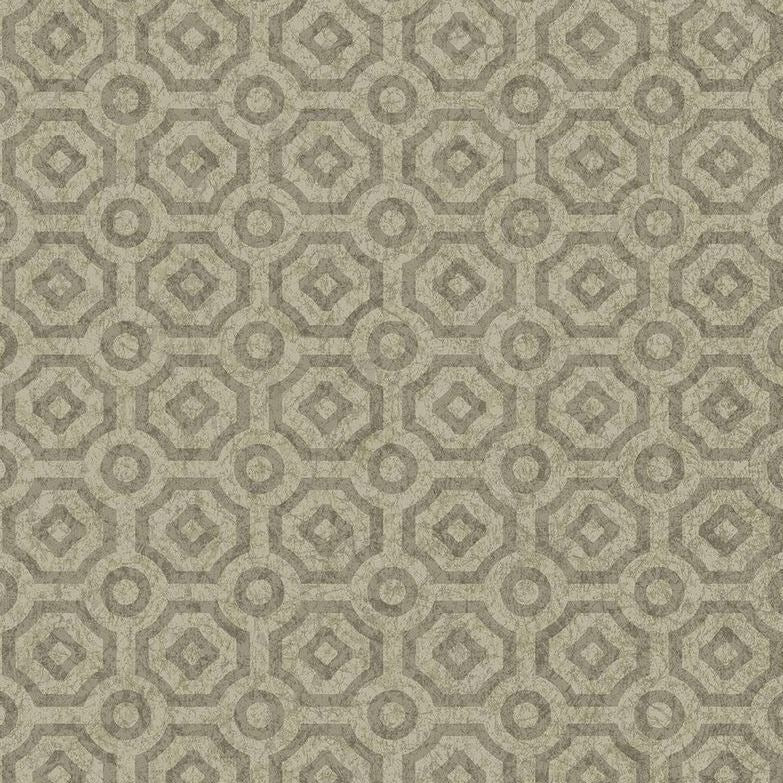 Sample 118/10024 Queen S Quarter Met Gilvr Geometric Cole and Son Wallpaper