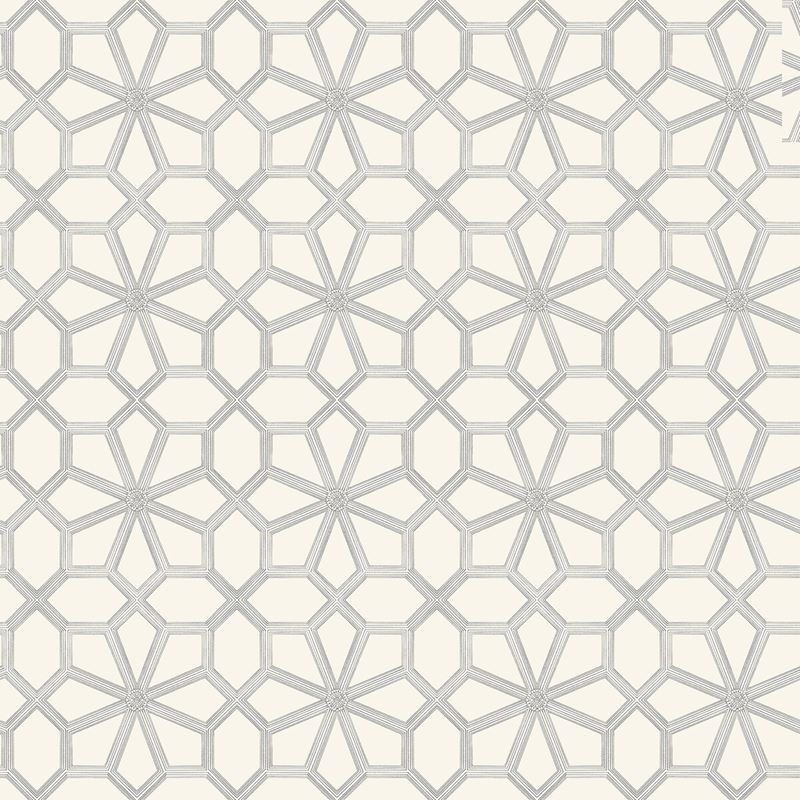 Sample 118/16036 Wolsey Stars Soot On Snow Geometric Cole and Son Wallpaper