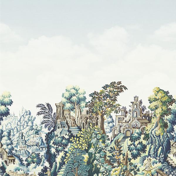 Sample 118/17039 Verdure Tapestry Silk PtsandL Novelty Cole and Son Wallpaper