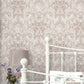 Purchase Laura Ashley Wallpaper Item 119843 Apolline Dove Grey Removable