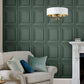 Purchase Laura Ashley Wallpaper Product# 119844 Redbrook Wood Panel Fern Green Removable