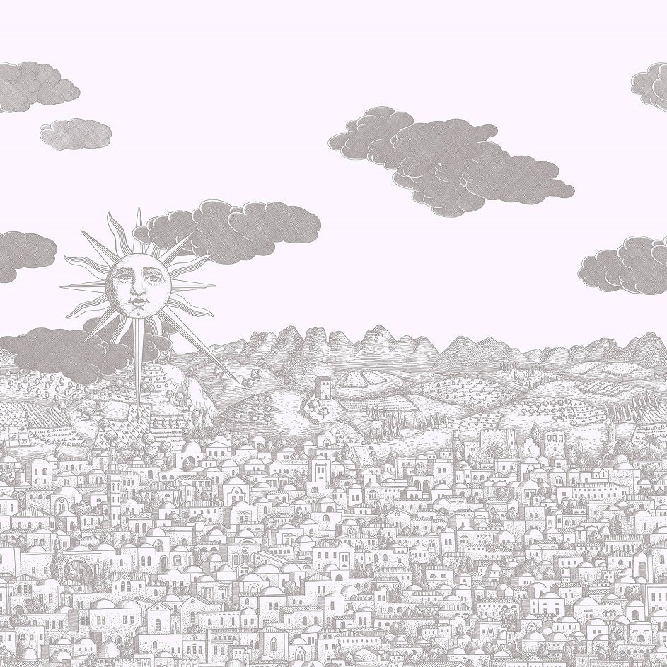 Sample - 123/3015 | Vista Mediterranea, Neutral Novelty - Cole & Son Wallpaper - 123/3015.Cs.0