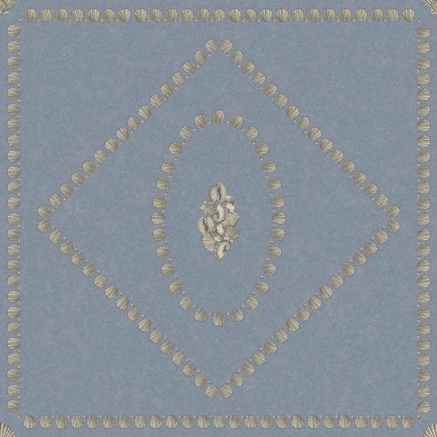 Purchase 123/5022 Conchiglie, Blue Geometric - Cole & Son Wallpaper - 123/5022.Cs.0