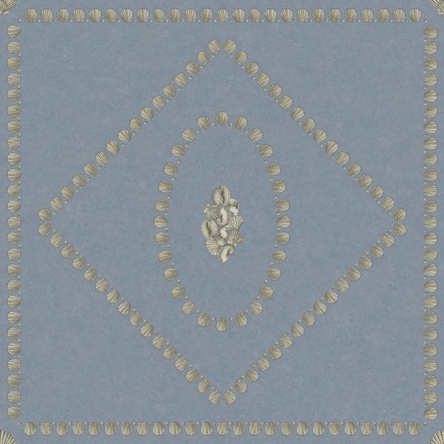 Purchase 123/5022 Conchiglie, Blue Geometric - Cole & Son Wallpaper - 123/5022.Cs.0