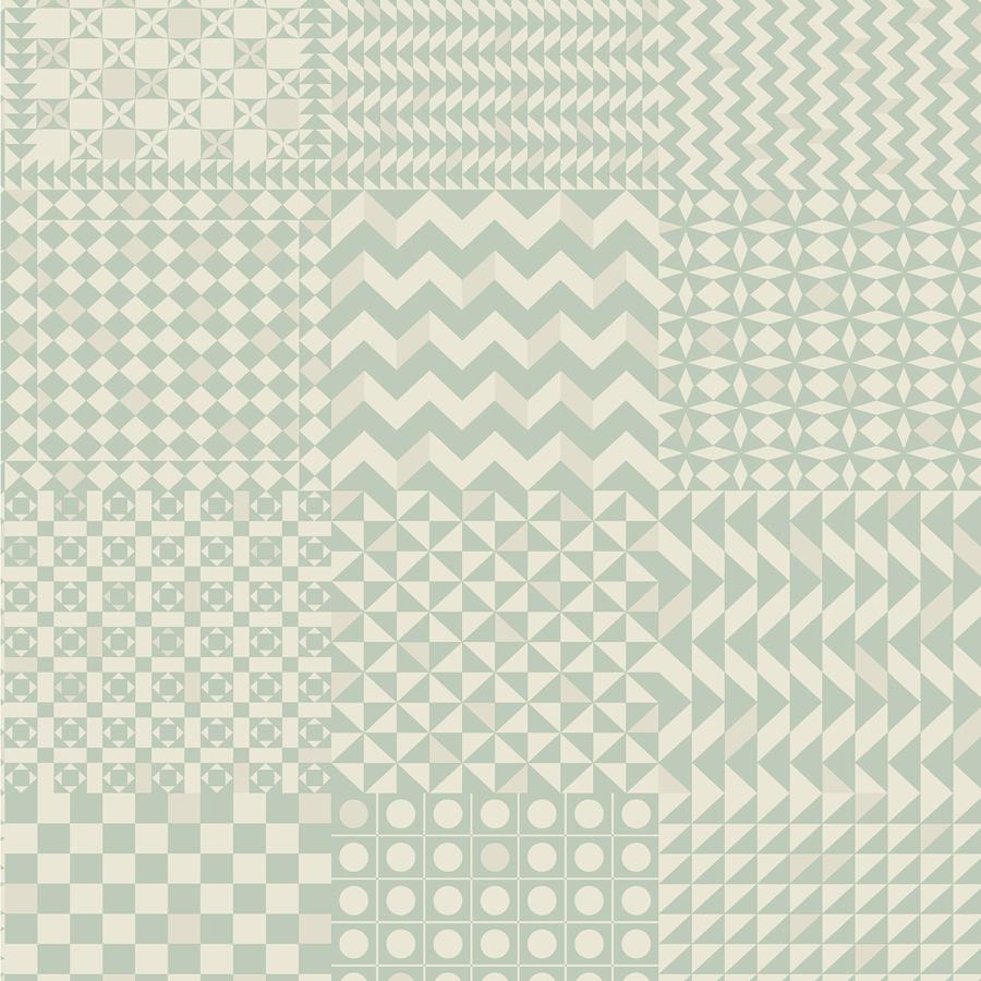Purchase 123/7034 Geometrico, Green Geometric - Cole & Son Wallpaper - 123/7034.Cs.0