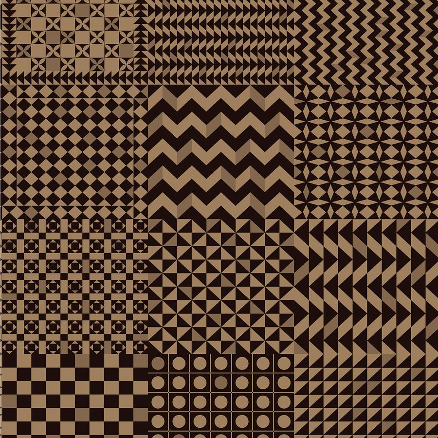 Purchase 123/7036 Geometrico, Brown Geometric - Cole & Son Wallpaper - 123/7036.Cs.0