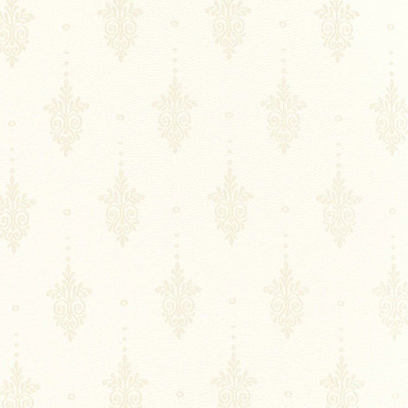 View 12450 Genevieve Madras Sheer Ivory by Schumacher Fabric