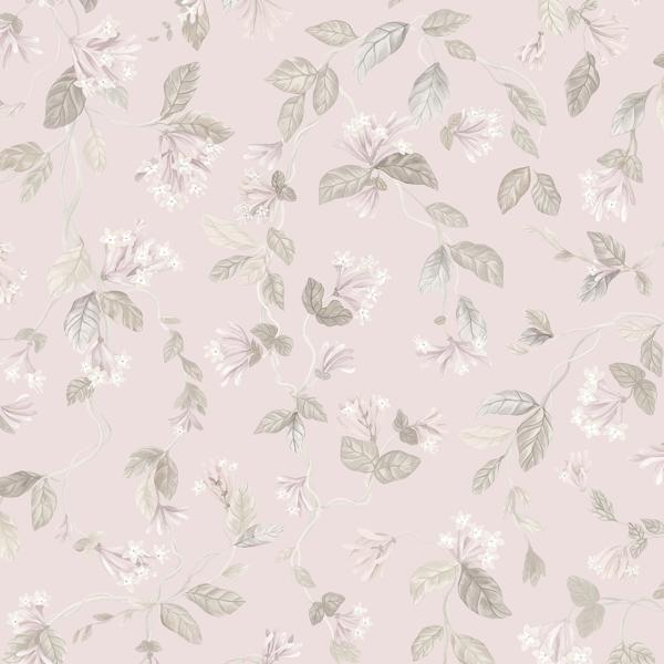 Sample - 124/3021 | Flora, Pink/Grey Floral - Cole & Son Wallpaper