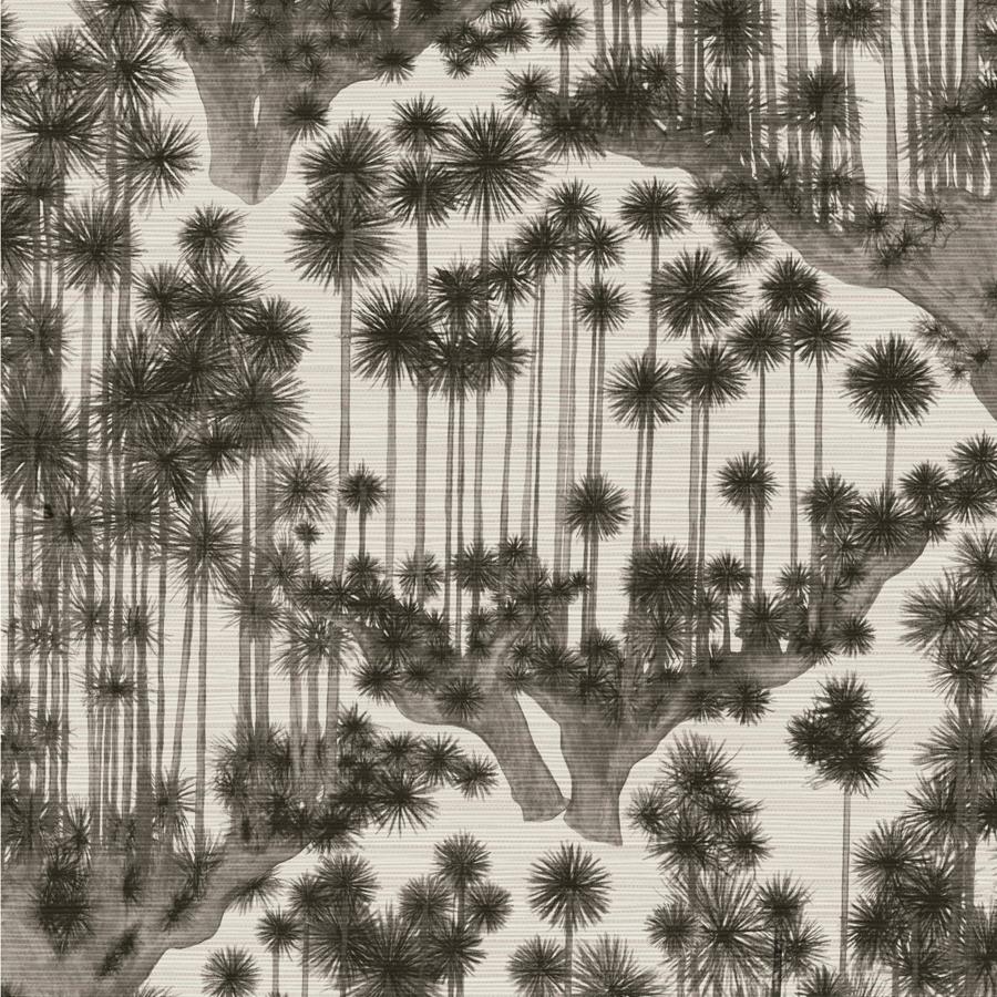 Purchase 126/6023 Japanese Woods Sisal, Charcoal Chinoiserie - Cole & Son Wallpaper