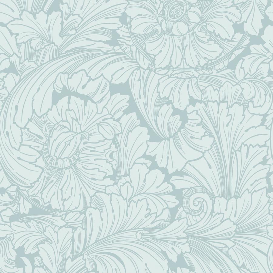 Purchase 127/6030 Acanthus, Print Room Blue Damask - Cole & Son Wallpaper