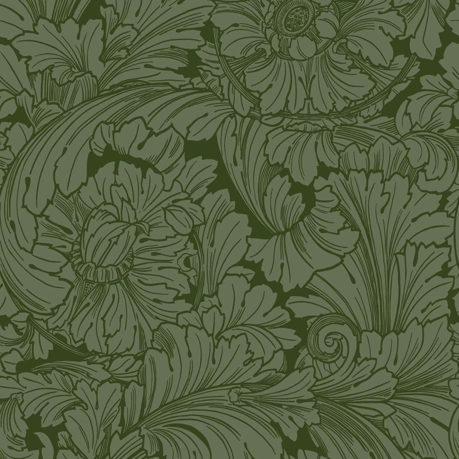 Purchase 127/6031 Acanthus, Forest Damask - Cole & Son Wallpaper