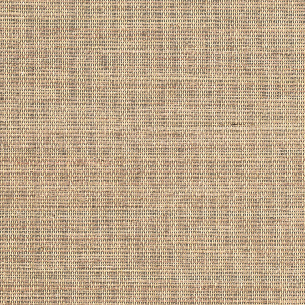 Sample-5535 | Soho Hemp II, Blush Fusion Grasscloth by Phillip Jeffries Wallpaper