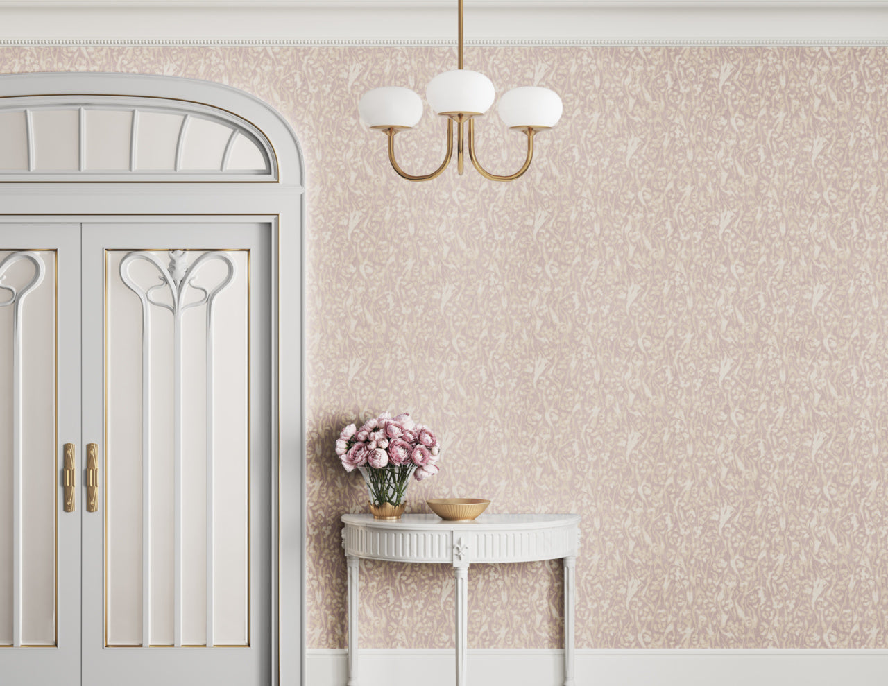 Purchase Phillip Jeffries Wallpaper - 40605, Charmed - Thistle On Sateen Club2