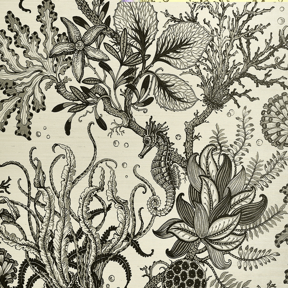Purchase Phillip Jeffries Wallpaper - 9995, Toile De Sea - Deep Sea