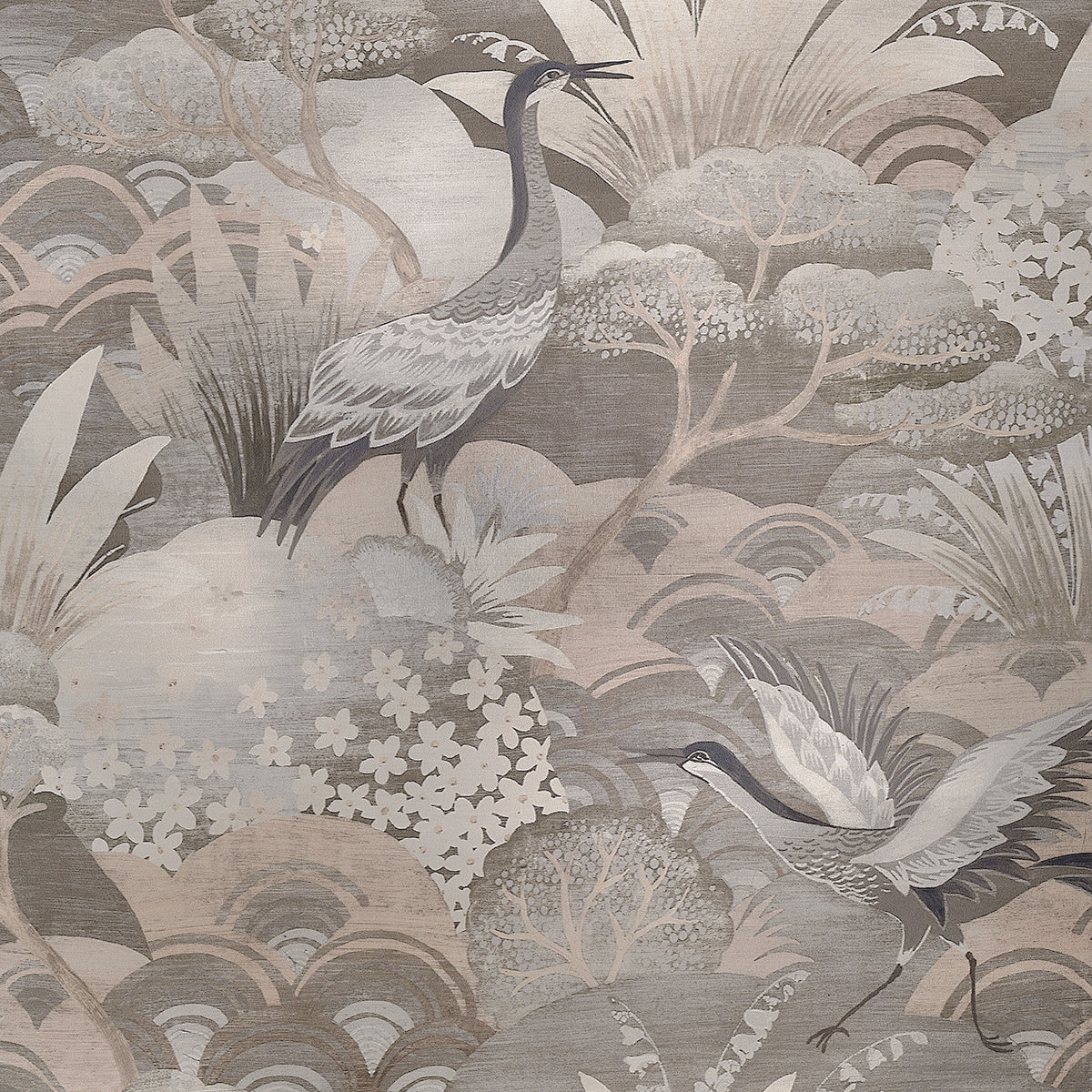 Purchase Phillip Jeffries Wallpaper - 35601, Fable - Glimmer On Vinyl Metalworks