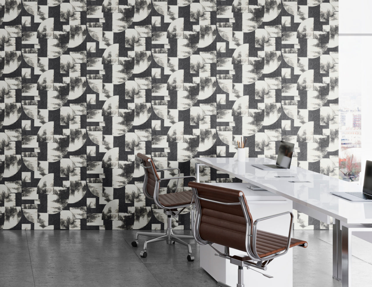 Purchase Phillip Jeffries Wallpaper - 38305, Vinyl Eclipse - Blue Clay2