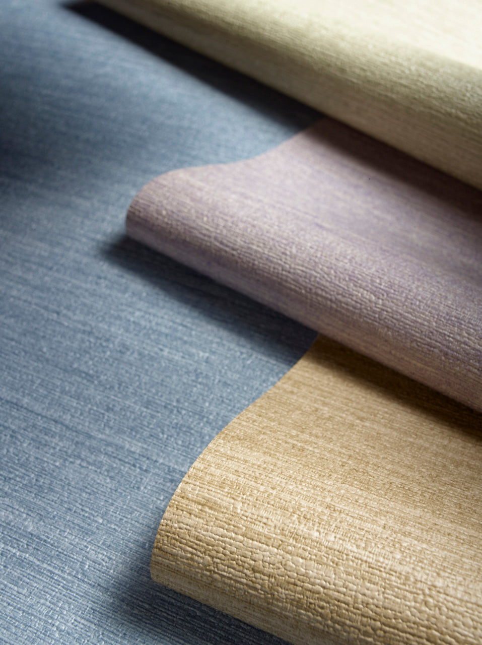 Purchase Phillip Jeffries Wallpaper - 10397, Vinyl Amalfi Silk - Hillside Heather 1
