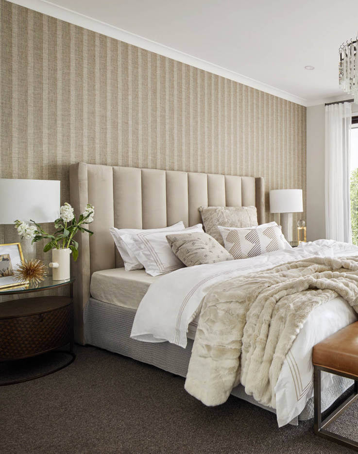 Purchase 1080 Common Threads Heathered Brown Phillip Jeffries Wallpaper 1