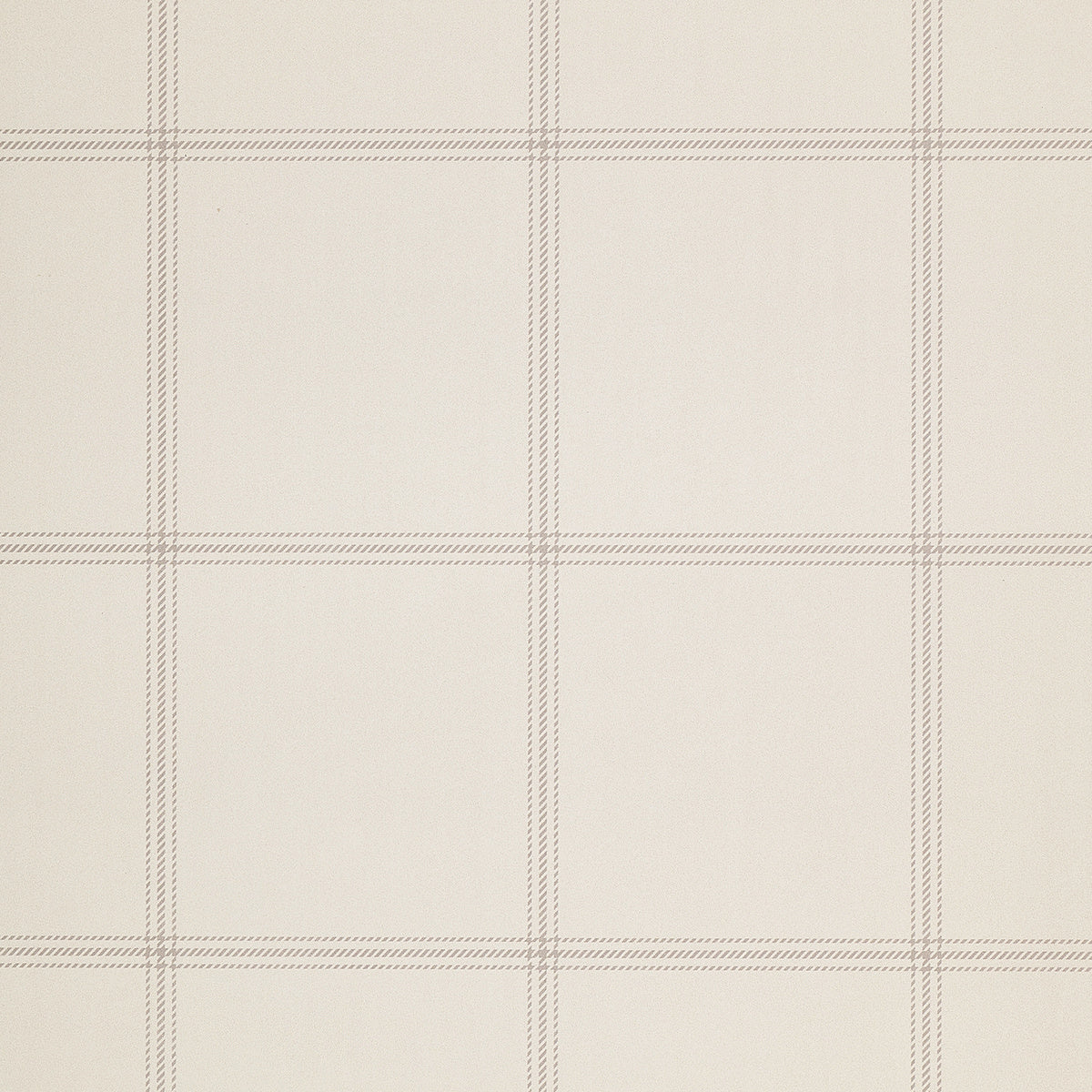 Purchase Phillip Jeffries Wallpaper - 10706, Jackson Plaid - Grey On Cream