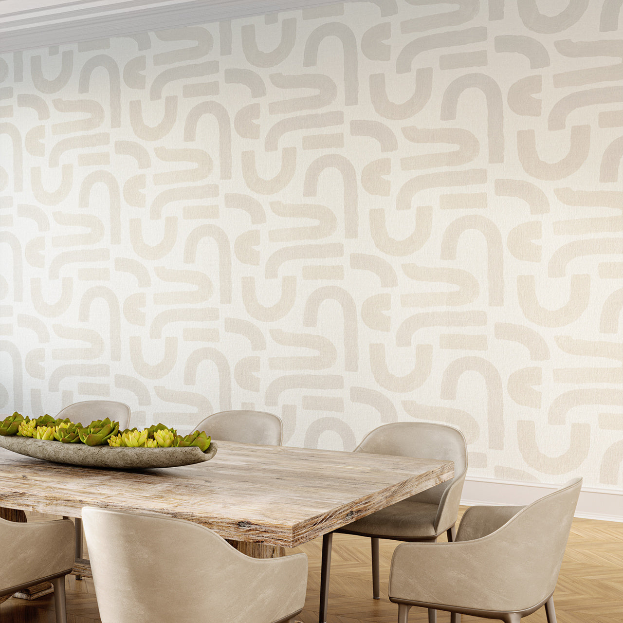 Purchase Phillip Jeffries Wallpaper - 10267, Curves - Neutral Harmony 2