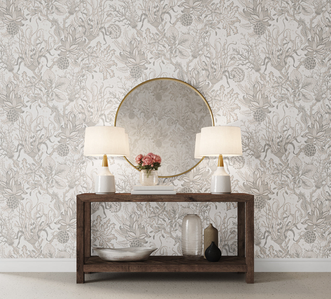 Purchase Phillip Jeffries Wallpaper - 9991, Toile De Sea - Nautical Neutral 2
