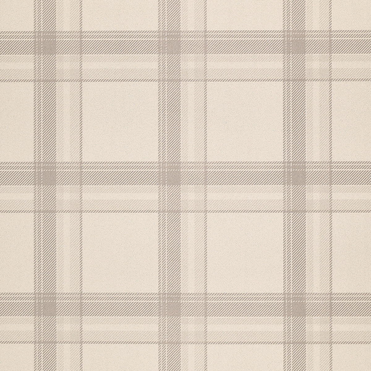 Purchase Phillip Jeffries Wallpaper - 10728, Prairie Plaid - Grey On Cream