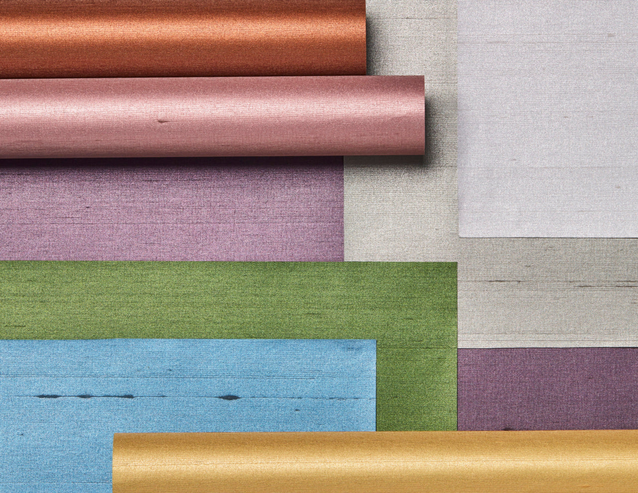 Purchase Phillip Jeffries Wallpaper - 10514, Shades Of Silk - Olive 1
