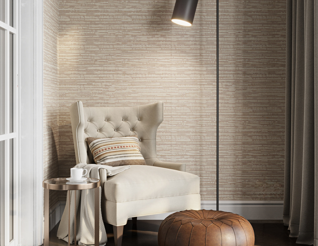 Purchase 2997 Saharan Straw Limestone Greige Phillip Jeffries Wallpaper 2