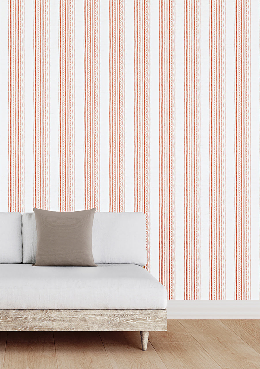 Purchase Phillip Jeffries Wallpaper - 10005, Maritime Stripe - Red Sky At Night 2