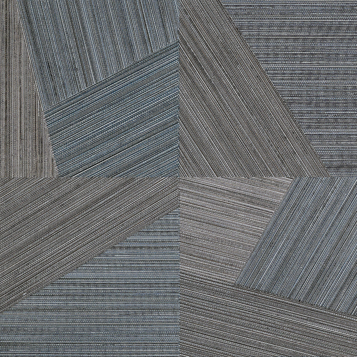 Purchase Phillip Jeffries Wallpaper - 10132, Vinyl Mosaica - Ceramic Blue