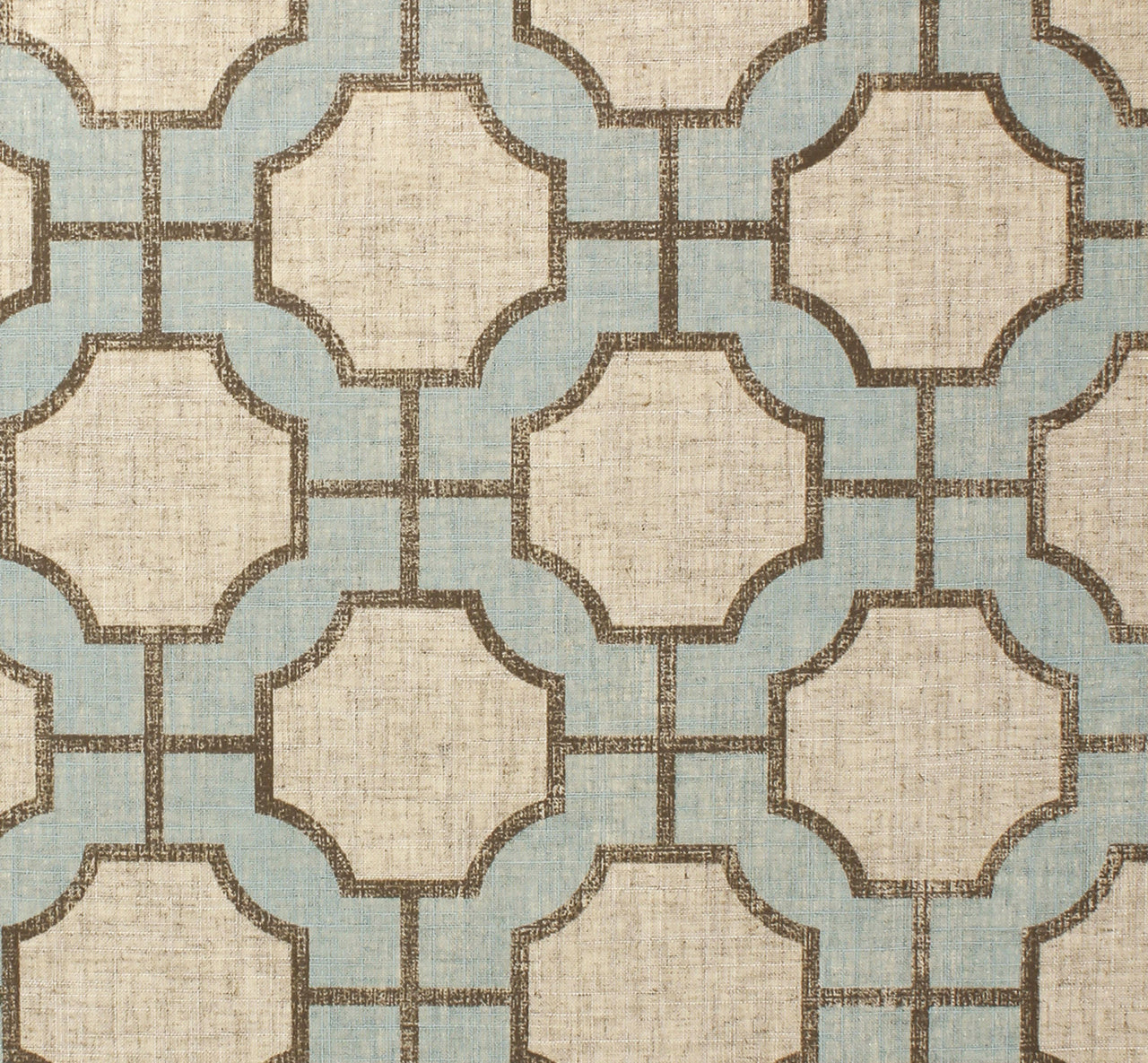 Purchase 5191 Imperial Gates Dove and Taupe on Linen Phillip Jeffries Wallpaper